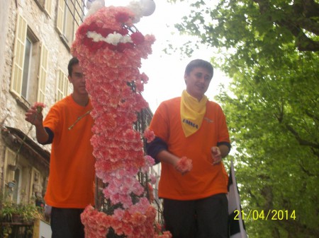 BATAILLE DES FLEURS VENCE 2014